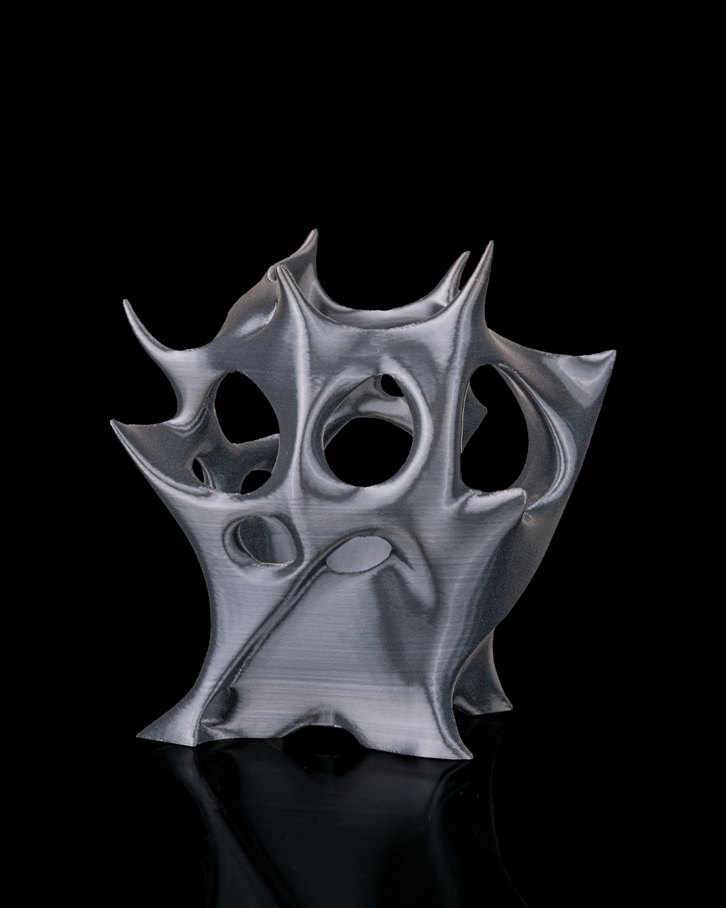 Modern Sculptural Pen Holder | 3D Printed Desk Organizer
