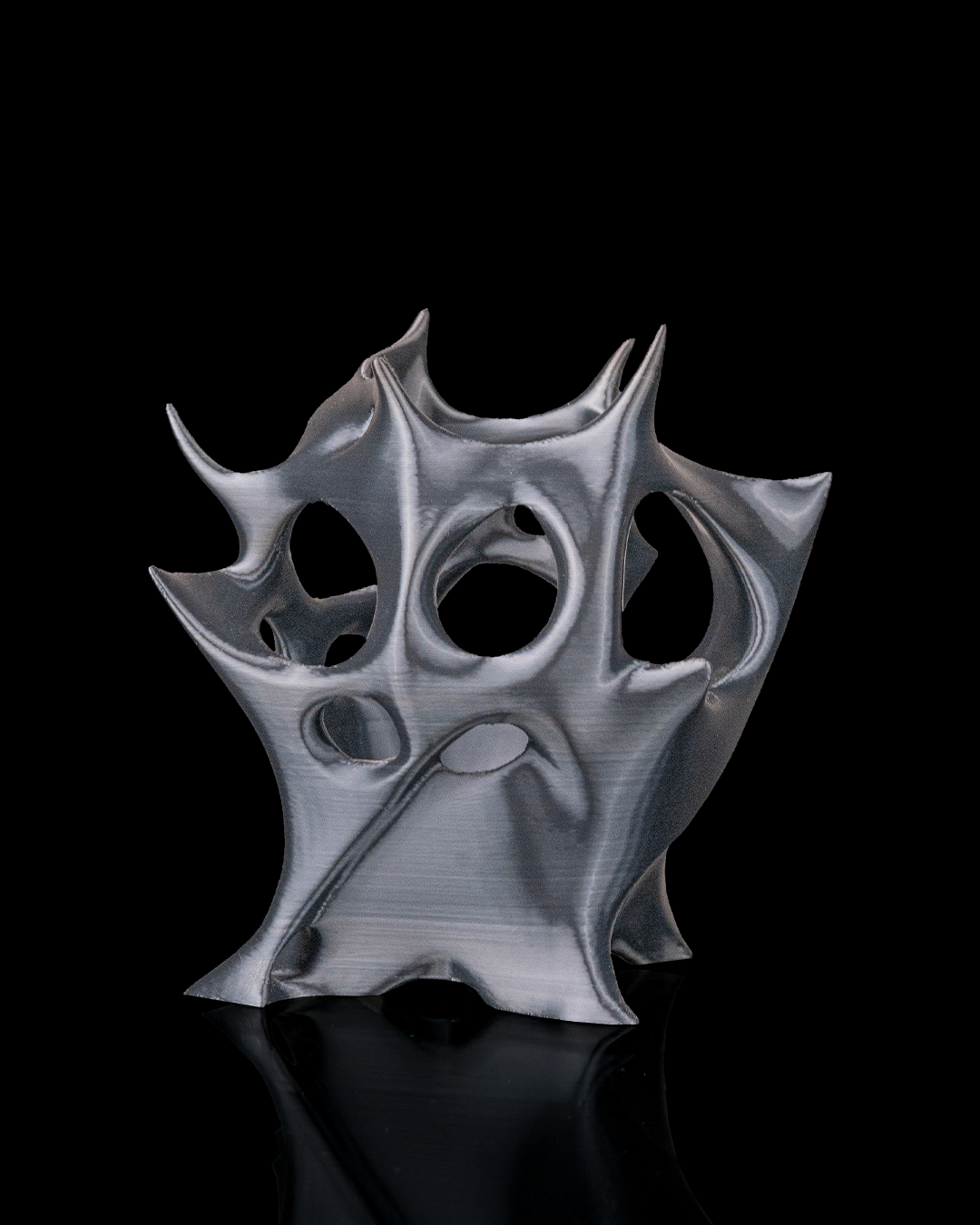 Modern Sculptural Pen Holder | 3D Printed Desk Organizer
