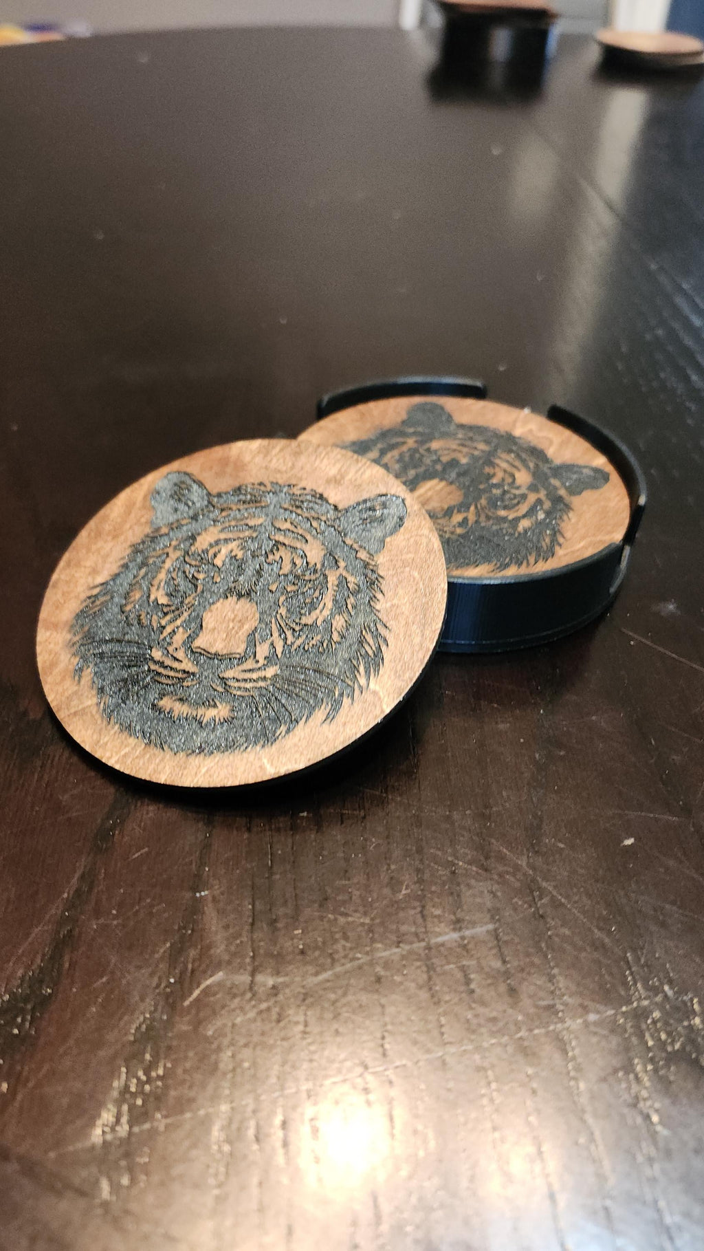 Tiger Coaster Set of 4