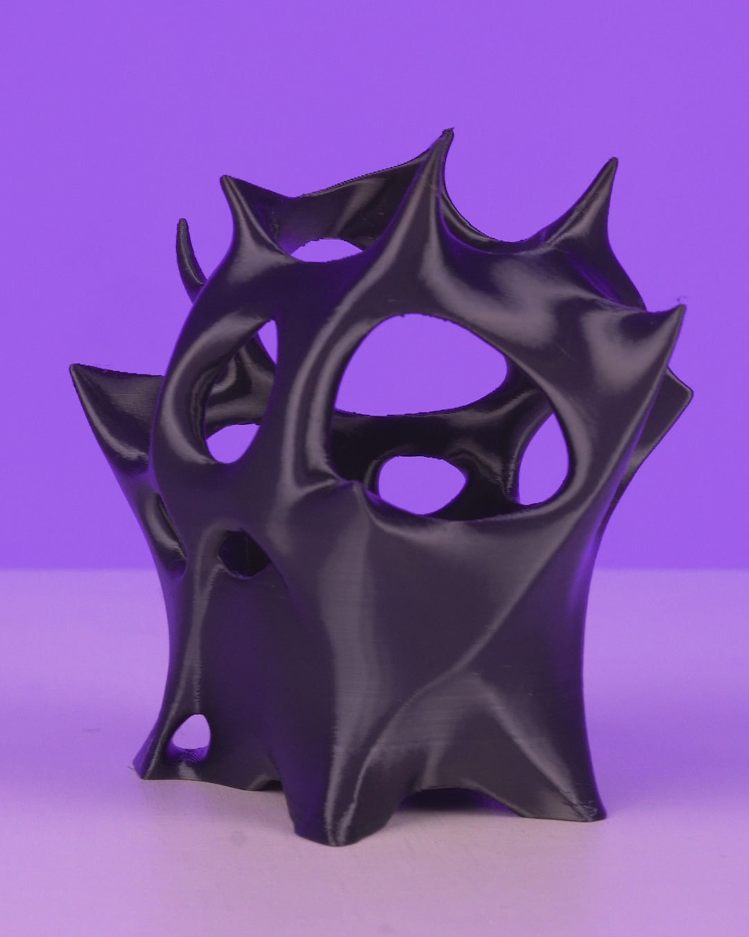Modern Sculptural Pen Holder | 3D Printed Desk Organizer
